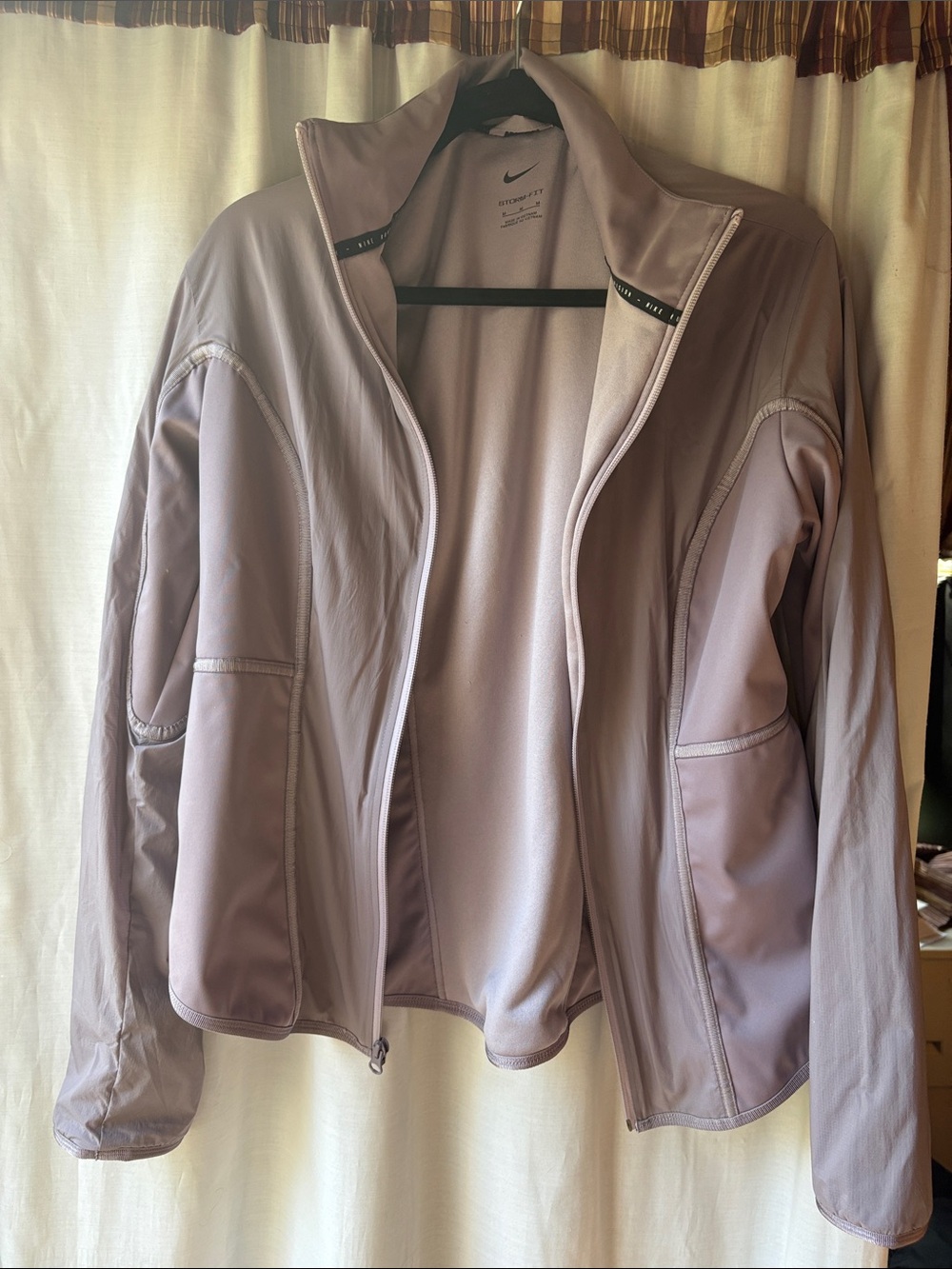 Nike Women’s Storm Fit Lilac Bomber-Style Softshell Jacket